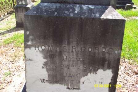 Thomas R Borden