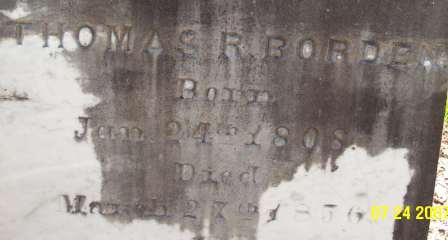 Thomas R Borden